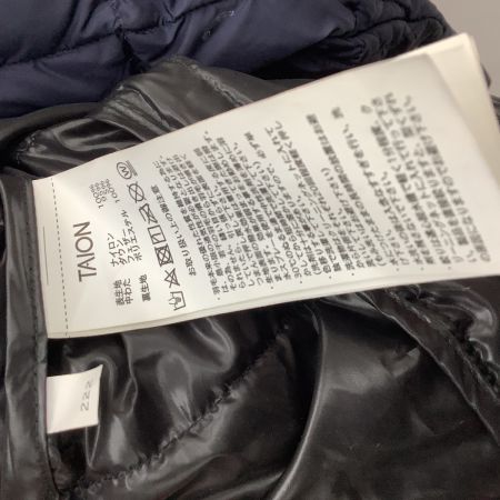 TAION 体温 メンズ ダウンジャケット SIZE 2 ダウン95％ ネイビー