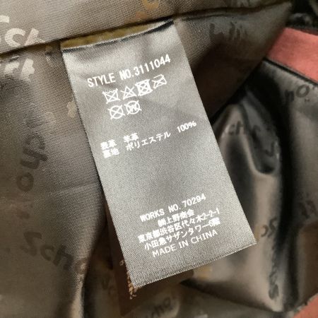  Schott ショット メンズ ライダースジャケット レザージャケット 羊革 スウェード SIZE M ブラウン