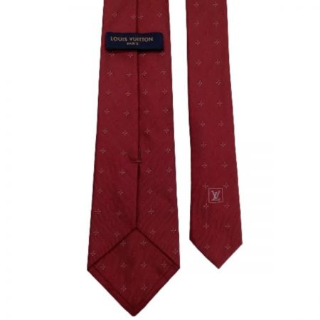  LOUIS VUITTON ルイヴィトン ネクタイ レッド