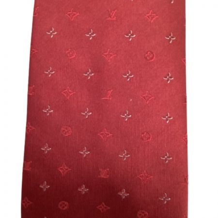  LOUIS VUITTON ルイヴィトン ネクタイ レッド