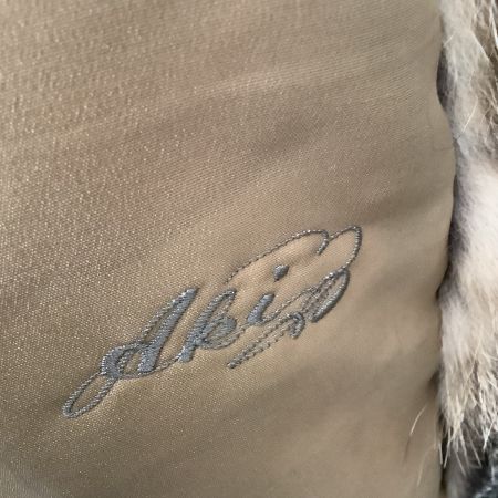 レディース 毛皮 コート FOX フォックス ファー SIZE 42 キャメル