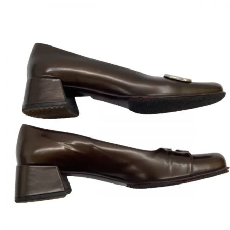  PRADA プラダ レディース パンプス SIZE 38（24cm） ブラウン