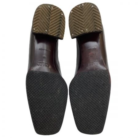  PRADA プラダ レディース パンプス SIZE 38（24cm） ブラウン