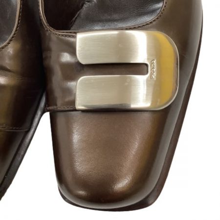  PRADA プラダ レディース パンプス SIZE 38（24cm） ブラウン