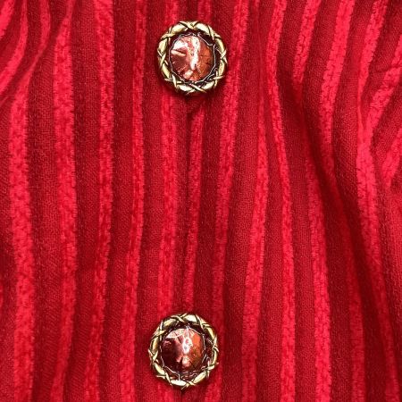 UNGARO ウンガロ Vintage ヴィンテージ レディース コート SIZE 9号 レッド