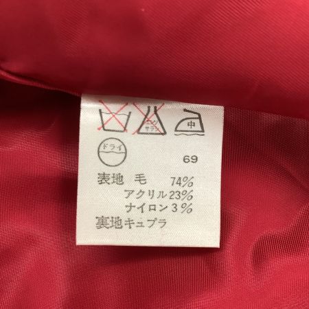 UNGARO ウンガロ Vintage ヴィンテージ レディース コート SIZE 9号 レッド