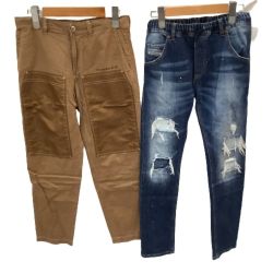 ♪♪ DIESEL ディーゼル キッズ パンツ 2本セット SIZE 12（150～160cm） Bランク