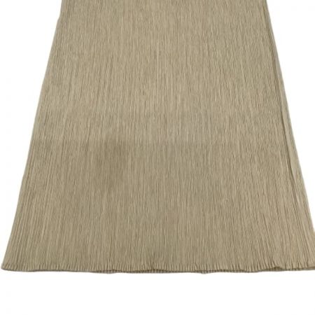  ISSEY MIYAKE イッセイミヤケ PLATS PLEASE レディース ノースリーブワンピース SIZE S ベージュ