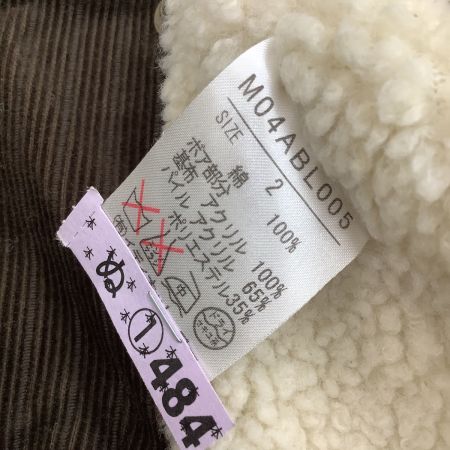 Iroquois イロコイ メンズ ジャケット SIZE 2 ブラウン