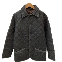 ♪♪ TRADITIONAL WEATHERWEAR トラディショナル ウェザーウェア メンズ キルティングジャケット SIZE 40 グレー Bランク