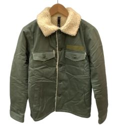 ♪♪ magine×cambio マージン×カンビオ メンズ ジャケット ボア SIZE 46 カーキ Bランク