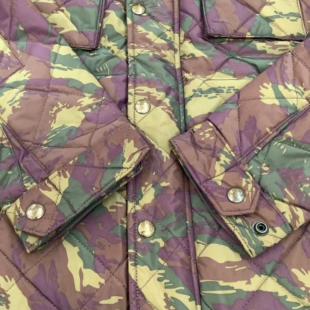 SCOTCH&SODA スコッチ アンド ソーダ メンズ ダウンジャケット SIZE S カモフラージュ柄 ブラウン