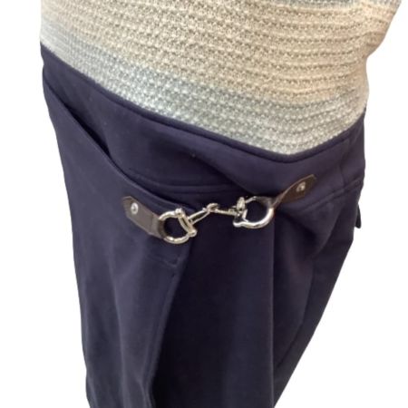  Callaway Golf キャロウェイゴルフ レディース ワンピース ノースリーブ SIZE L ネイビー×白×スカイブルー