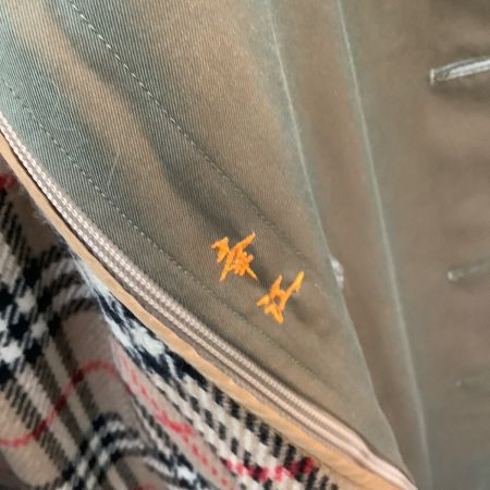  Burberrys バーバリーズ レディース トレンチコート SIZE 7AB2 カーキ