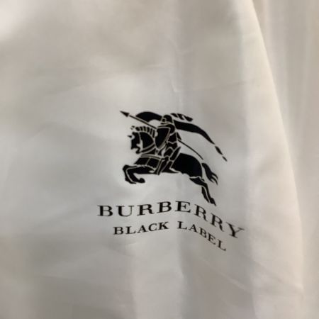  BURBERRY BLACK LABEL バーバリーブラックレーベル メンズ ブルゾン ジャンパー SIZE 3 ホワイト
