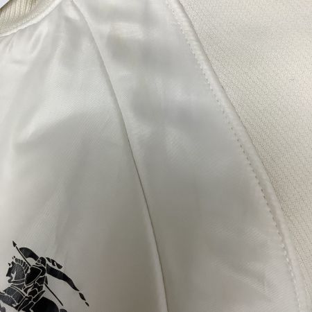  BURBERRY BLACK LABEL バーバリーブラックレーベル メンズ ブルゾン ジャンパー SIZE 3 ホワイト