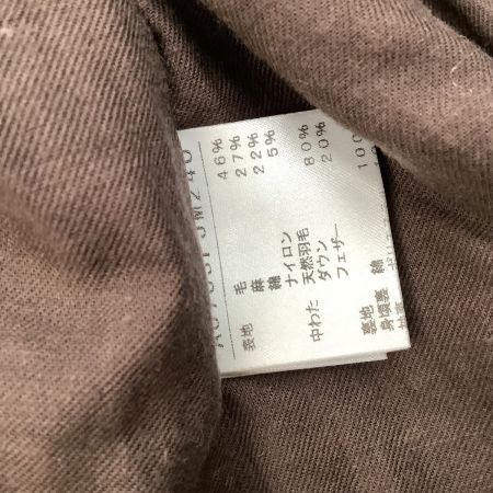 MELROSE メルローズ レディース ダウンジャケット  ベージュ