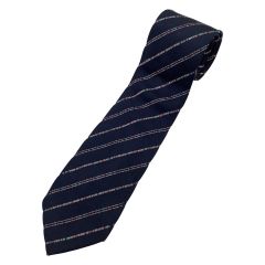 Paul Smith ポールスミス メンズ ネクタイ ネイビー Bランク