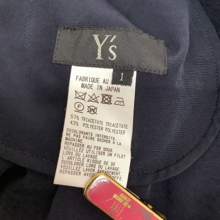  Y's ワイズ レディース ワンピース スカート size 1 ネイビー