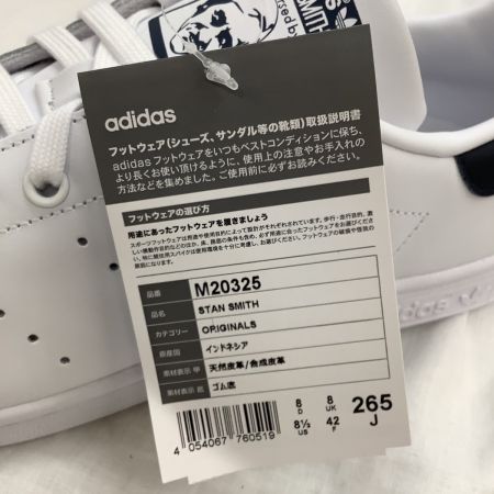  adidas アディダス スタンスミス スニーカー SIZE 26.5cm M20325 ホワイト