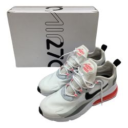 ♪♪ NIKE ナイキ エアマックス  270 リアクト メンズ スニーカー SIZE 27cm  CT1280-100 ホワイト Sランク