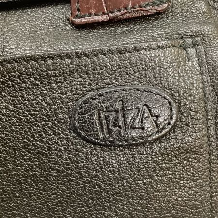 IBIZA イビサ レディース ハンドバック レザー クリスマスチャーム付き ブラック