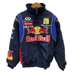 ♪♪ Red Bull レッドブル メンズ ブルゾン ジャンパー SIZE M 企業ロゴ ネイビー Aランク