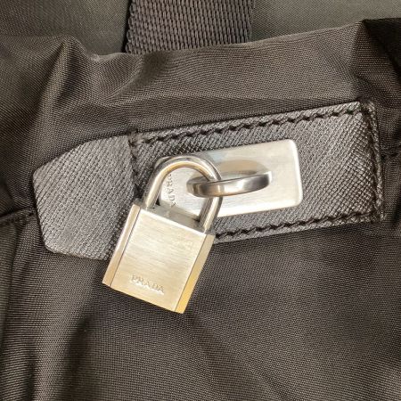  PRADA プラダ ボストンバッグ 旅行バッグ  ダークブラウン