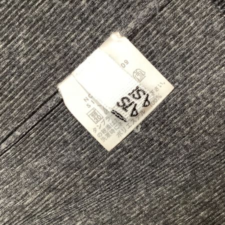  ISSEY MIYAKE イッセイミヤケ PLEATS PLEASE レディース カーディガン シャツ  SIZE 3 チャコールグレー