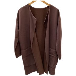 Babaghuri ババグーリ  JURGEN LEHL ヨーガンレール レディース ジャケット コート SIZE M こげ茶 Bランク