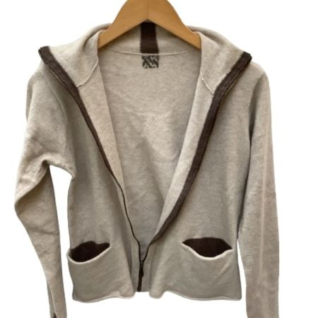 JURGEN LEHL ヨーガンレール レディース ジップアップジャケット SIZE M ベージュ