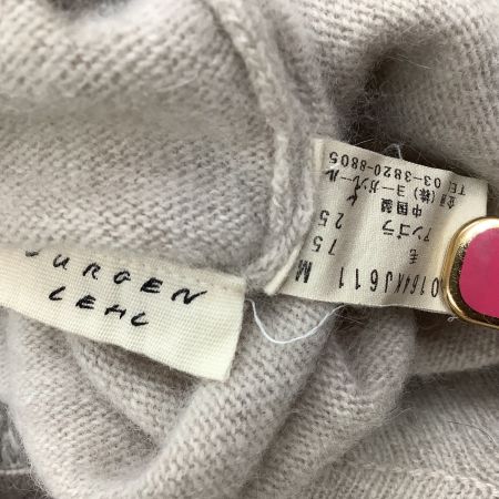 JURGEN LEHL ヨーガンレール レディース ジップアップジャケット SIZE M ベージュ