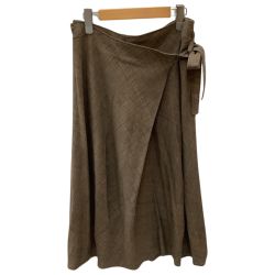 ♪♪ JURGEN LEHL ヨーガンレール Babaghuri ババグーリ レディース スカート SIZE M ブラウン Bランク