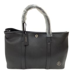 ♪♪ BARNEYS NEWYORK バーニーズニューヨーク ベンツ コラボ トートバッグ ブラック Aランク