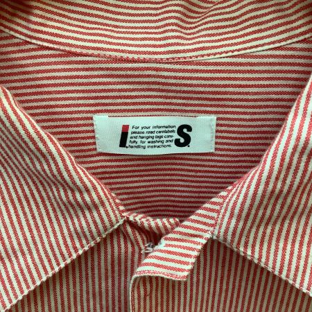  ISSEY MIYAKE イッセイミヤケ chisato tsumori シャツ ストライプ SIZE 9 レッド