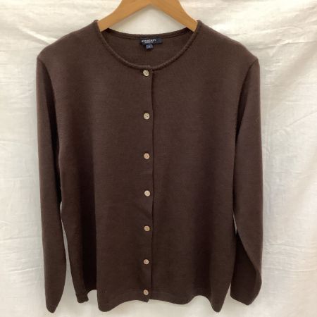  BURBERRY LONDON バーバリーロンドン レディース アンサンブル カットソー カーディガンセット SIZE F ブラウン