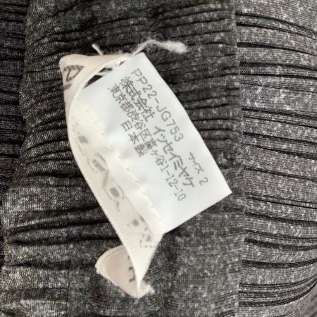 ISSEY MIYAKE イッセイミヤケ PLEATS PLEASE ジャケット スカート セットアップ 花柄 グレー