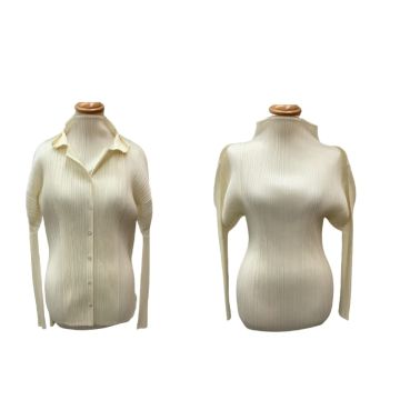 ISSEY MIYAKE イッセイミヤケ PLEATS PLEASE アンサンブル シャツ 