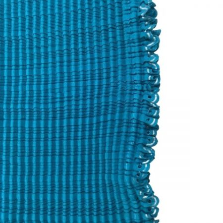  ISSEY MIYAKE イッセイミヤケ レディース カットソー裾シルバー  SIZE 2 IF52FJ29102 ブルー