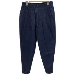 ♪♪ ISSEY MIYAKE イッセイミヤケ レディース デニム ジーンズ パンツ SIZE  M インディゴ Bランク