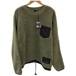 ♪♪ MIC DROP BTS 未使用 メンズ スウェット フリース 韓国 SIZE XL カーキ Sランク