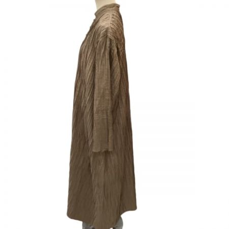  JURGEN LEHL ヨーガンレール レディース 前開きボタン ワンピース SIZE M ベージュ