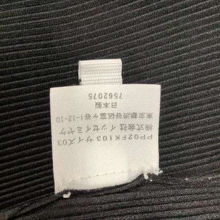  ISSEY MIYAKE イッセイミヤケ PLEATS PLEASE カットソー SIZE 3 PP02Fk103 ブラック