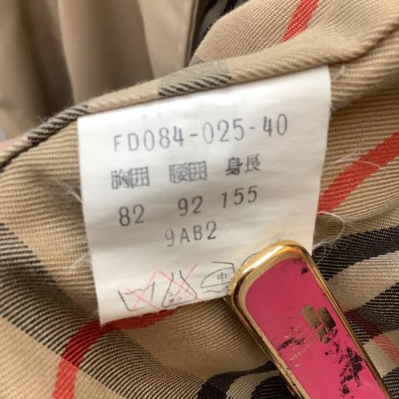  Burberrys バーバリーズ レディース ロングコート トレンチコート SIZE 9AB2 ベージュ