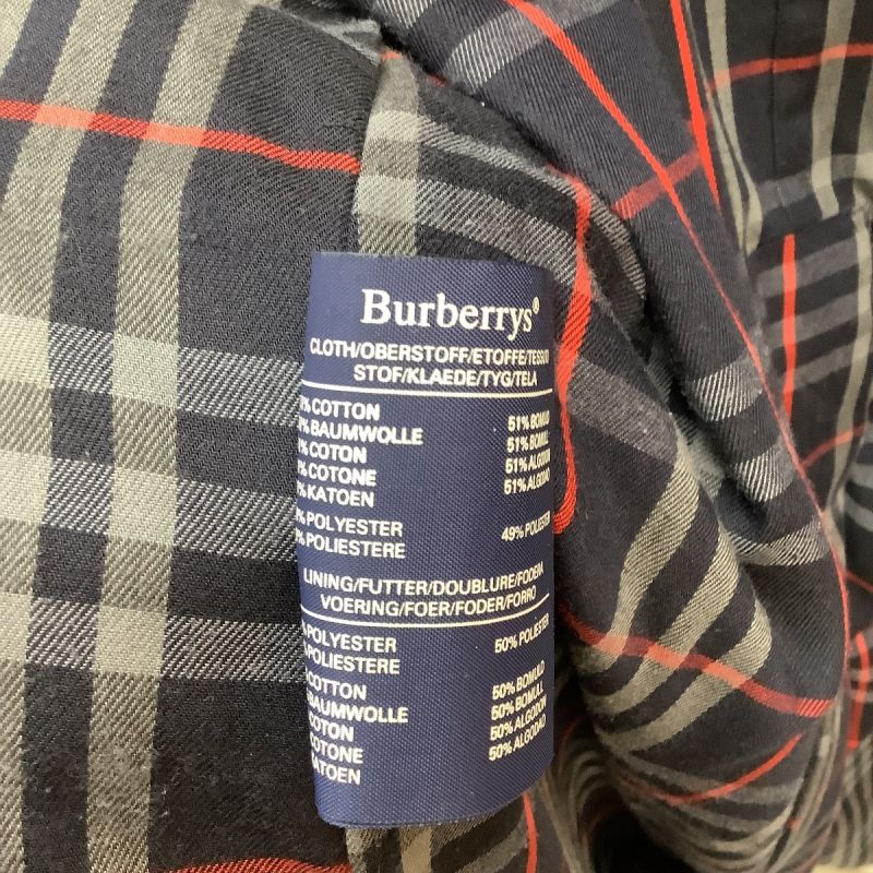 中古】 Burberrys バーバリーズ メンズ ロングコート トレンチコート