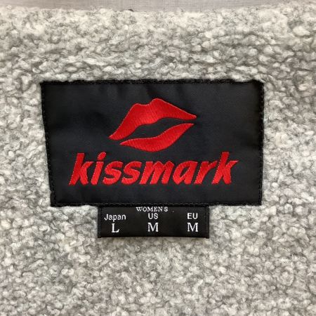  KissMark キスマーク レディース スノーウェア 上下セット SIZE L カーキ×ベージュ