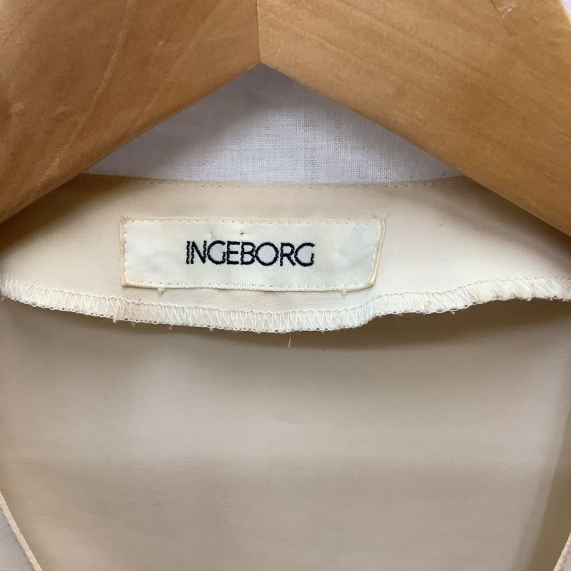 中古】 INGEBORG インゲボルグ レディース シャツ ブラウス リボン