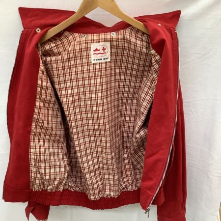 POSHBOY vintage ポッシュボーイ レディース ブルゾン SIZE F レッド