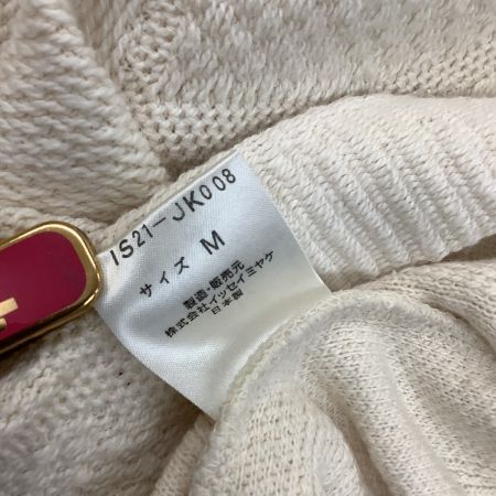  I.S. issey miyake イッセイミヤケ Vintage レディース カットソー SIZE M アイボリー