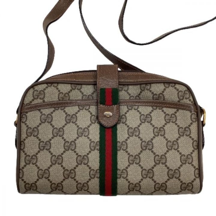 GUCCI グッチ OLD GUCCI オールドグッチ ショルダーバッグ ブラウン｜中古｜なんでもリサイクルビッグバン